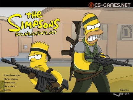 фон CS 1.6 Simpsons