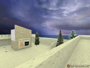 Карта fy_snowbattle_wumbo для CS 1.6