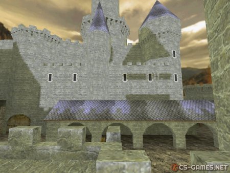 Карта «de_17b_castle_v1» для CS 1.6