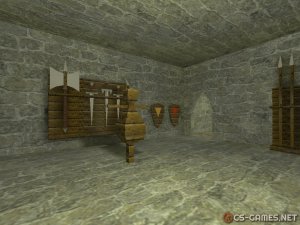 Карта «de_17b_castle_v1» для CS 1.6
