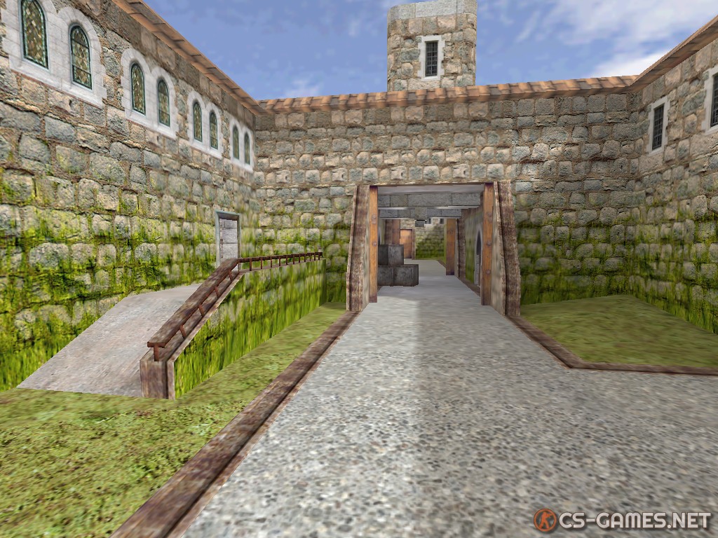 Карта de_caste для CS 1.6