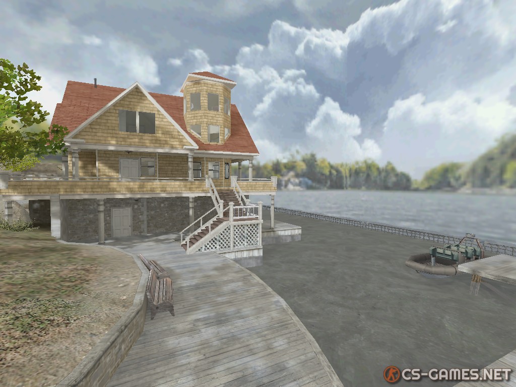 Карта de_lake_csgo для КС 1.6