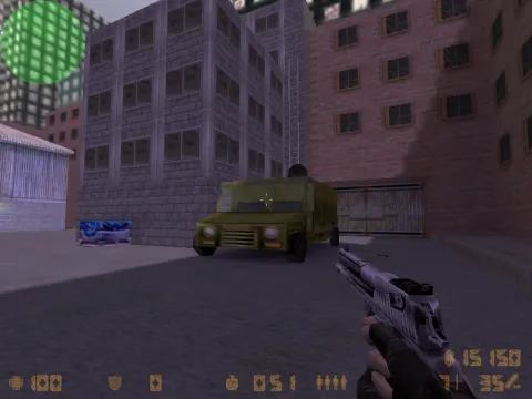 Стрельба из Deagle в CS 1.6