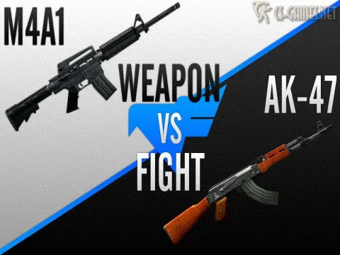 Что выбрать, АК-47 или M4A1 в CS 1.6?