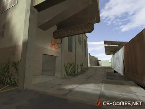 Карта «de_train» из CS:GO для CS 1.6