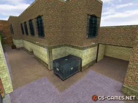 Карта «de_train» для CS 1.6