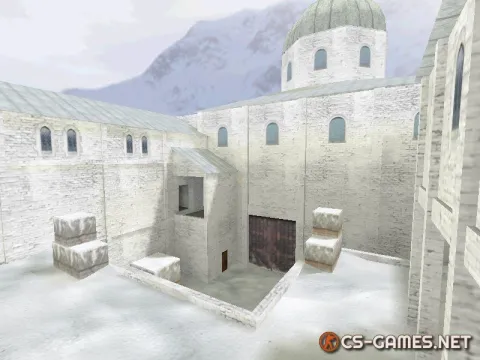 Карта «de_cloister» для CS 1.6