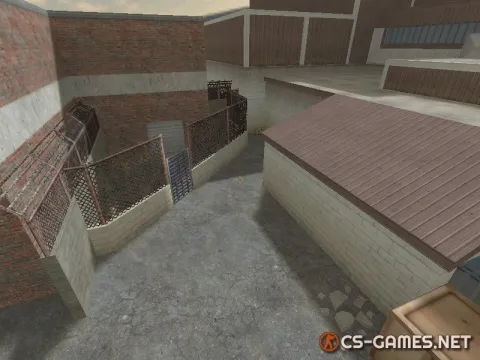 Карта «de_nuke» из CS:GO для CS 1.6