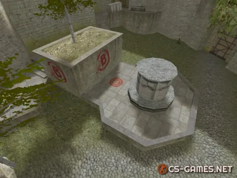 Карта «de_cbble» из CS:GO для CS 1.6
