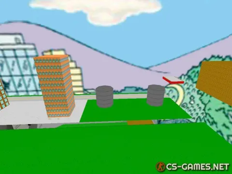 Карта «surf_simpsons» для CS 1.6