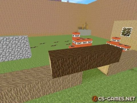 Карта «aim_minecraft2» для CS 1.6