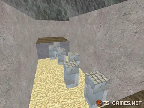 Карта «bhop_hard» для CS 1.6