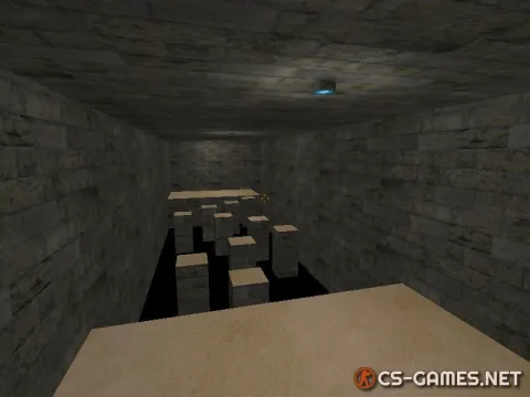 Карта «bhop_cave» для CS 1.6