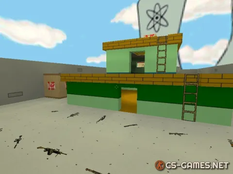 Карта «gg_simpsons» для CS 1.6