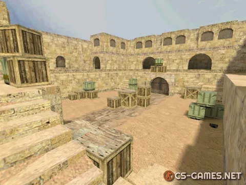 Карта «gg_dust_arena» для CS 1.6