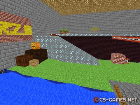 Карта «35hp_minecraft» для CS 1.6