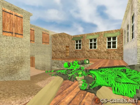 Модель HD AWP «Fenrir» для CS 1.6