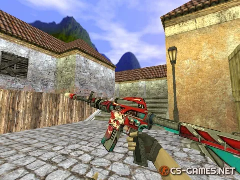 Модель HD M4A1-S «Mortal Equalizer» для CS 1.6