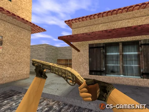 Модель HD Sawed-Off «Royal Silver» для CS 1.6
