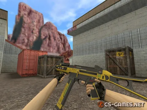 Модель HD UMP-45 «Tech Forse» для CS 1.6