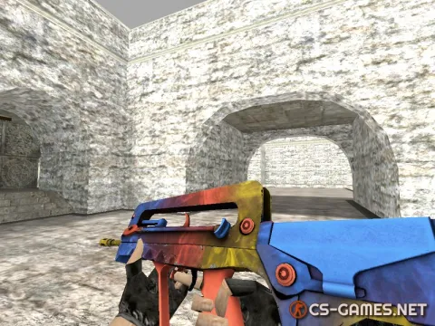 Модель HD Famas «Marble Fade» для CS 1.6