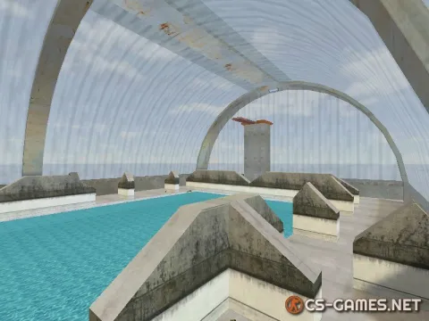 Карта «aim_ak-colt_pool» для CS 1.6