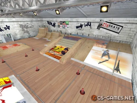 Карта «aim_skatepark» для CS 1.6