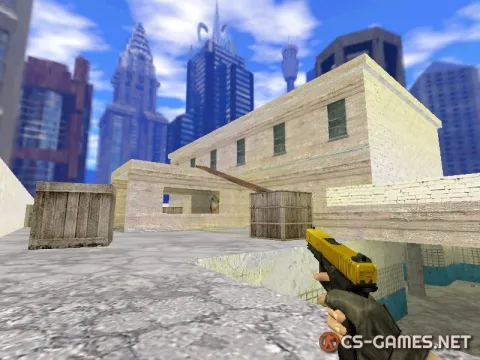 Модель Glock «Золотой» для CS 1.6