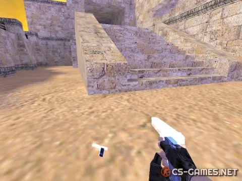 Модель Glock «Blue Iced Glock» для CS 1.6