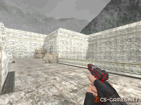 Модель Glock «Red Line — Красная линия» для CS 1.6