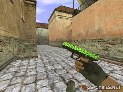 Модель Glock «Web Green» для CS 1.6