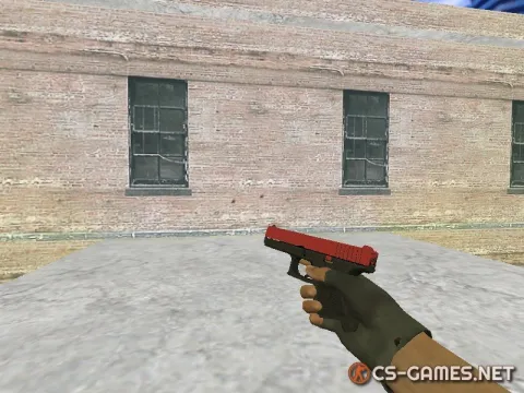 Модель Glock «Candy Apple — Карамельное яблоко» для CS 1.6