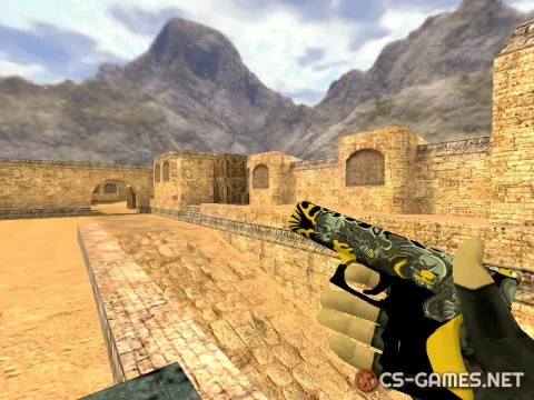 Модель HD Glock «Bones» для CS 1.6