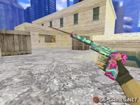 Модель HD USP «Pink Moster» для CS 1.6