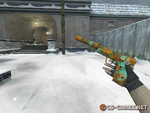 Модель HD USP «Toxic» для CS 1.6