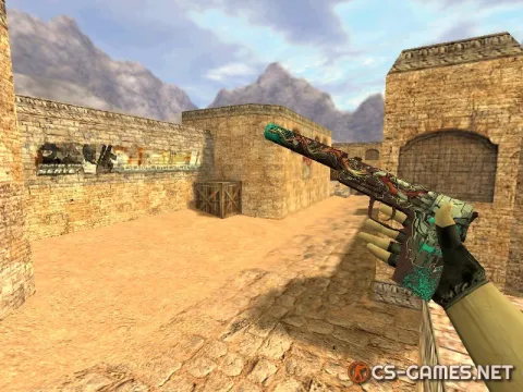 Модель HD USP «Kill Confirmed: Cyborg» для CS 1.6