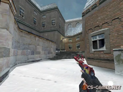 Модель USP «Новогодняя» для CS 1.6