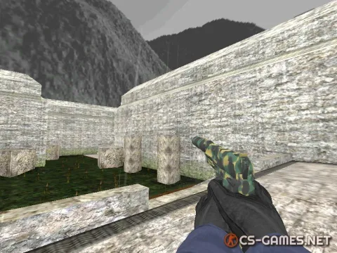 Модель USP «Камуфляж — Overgrowth» для CS 1.6