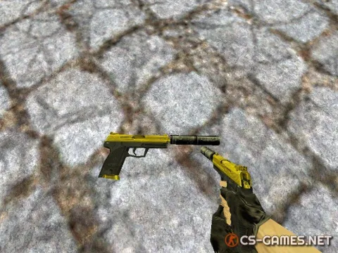 Модель USP «Золотой USP» для CS 1.6