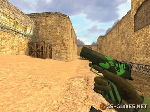 Модель P250 «Ядерная угроза — Nuclear Threat» для CS 1.6