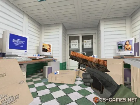 Модель P250 «Mehndi — Роспись» для CS 1.6
