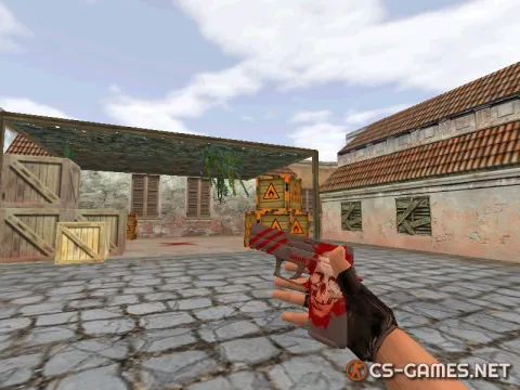 Модель HD P250 «Bloody Skull» для CS 1.6