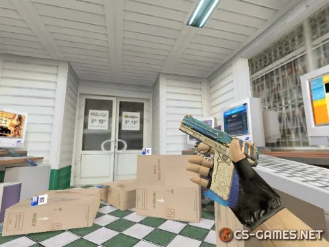Модель HD P2000 «Royal Scarab» для CS 1.6