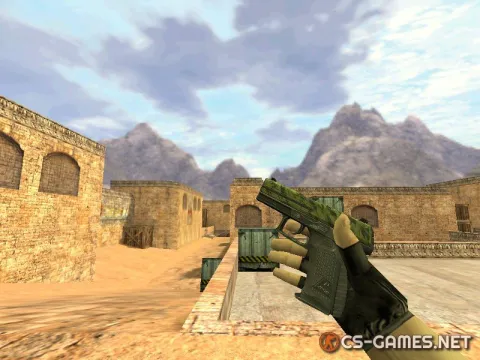 Модель HD P2000 «Jungle Tiger» для CS 1.6