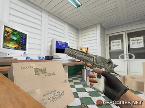 Модель Deagle «Engraved» для CS 1.6