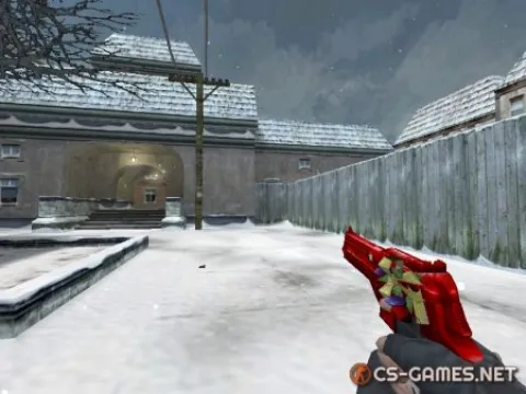 Модель Deagle «Новогодний» для CS 1.6