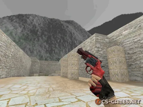Модель HD R8 Revolver «Obsidian» для CS 1.6