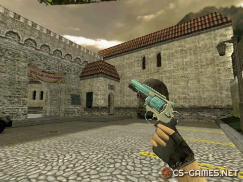 Модель HD R8 Revolver «Ice Cold» для CS 1.6