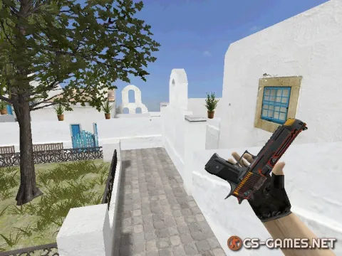 Модель Deagle «Cyberwanderer Red» для CS 1.6