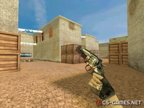 Модель HD R8 Revolver «Veteran v1» для CS 1.6